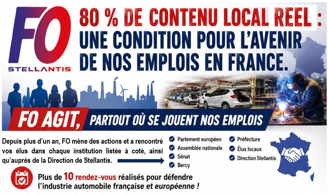 FO STELLANTIS FRAPPE A TOUTES LES PORTES POUR NOS EMPLOIS