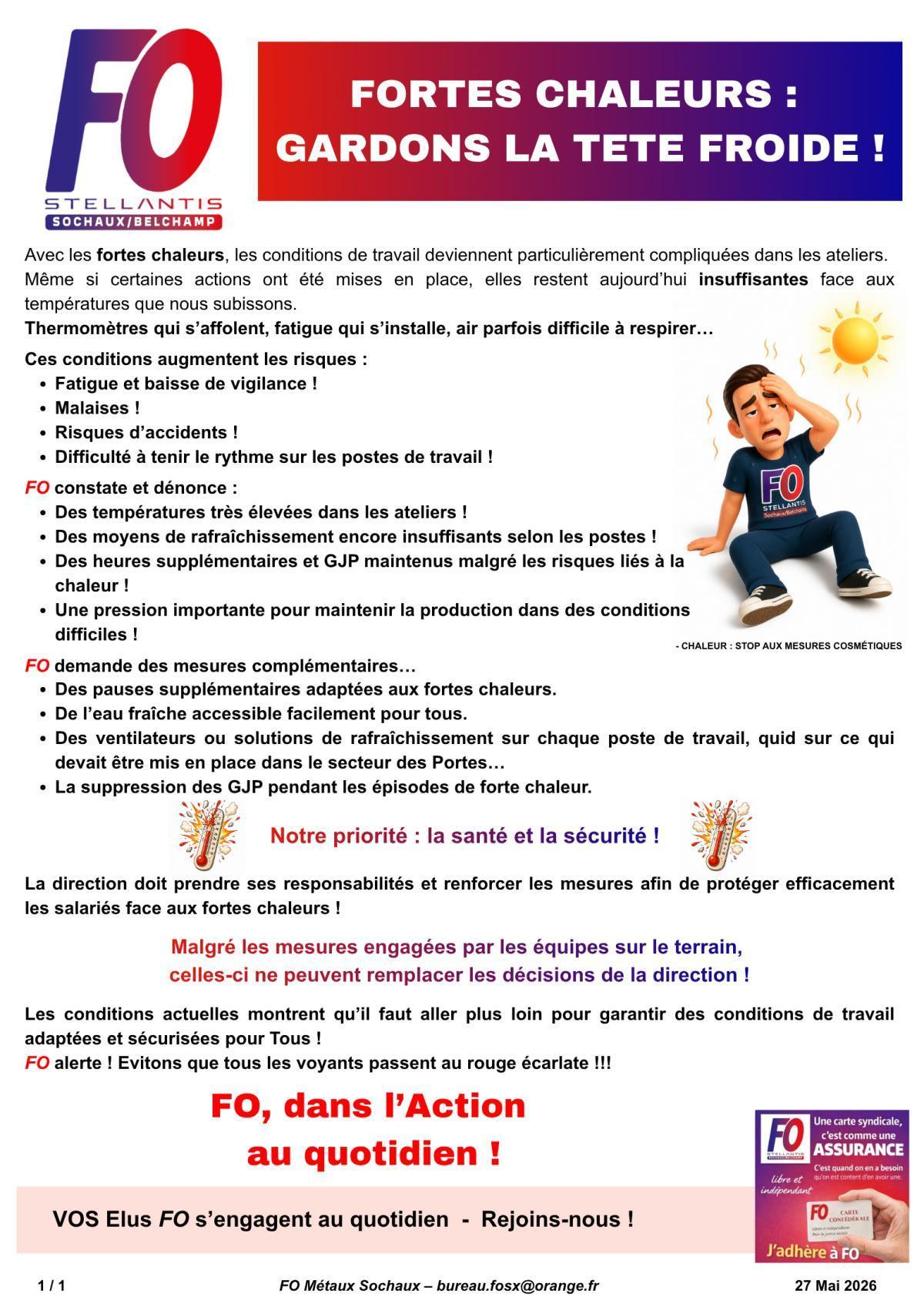 Sx/Bp: Fortes chaleurs 