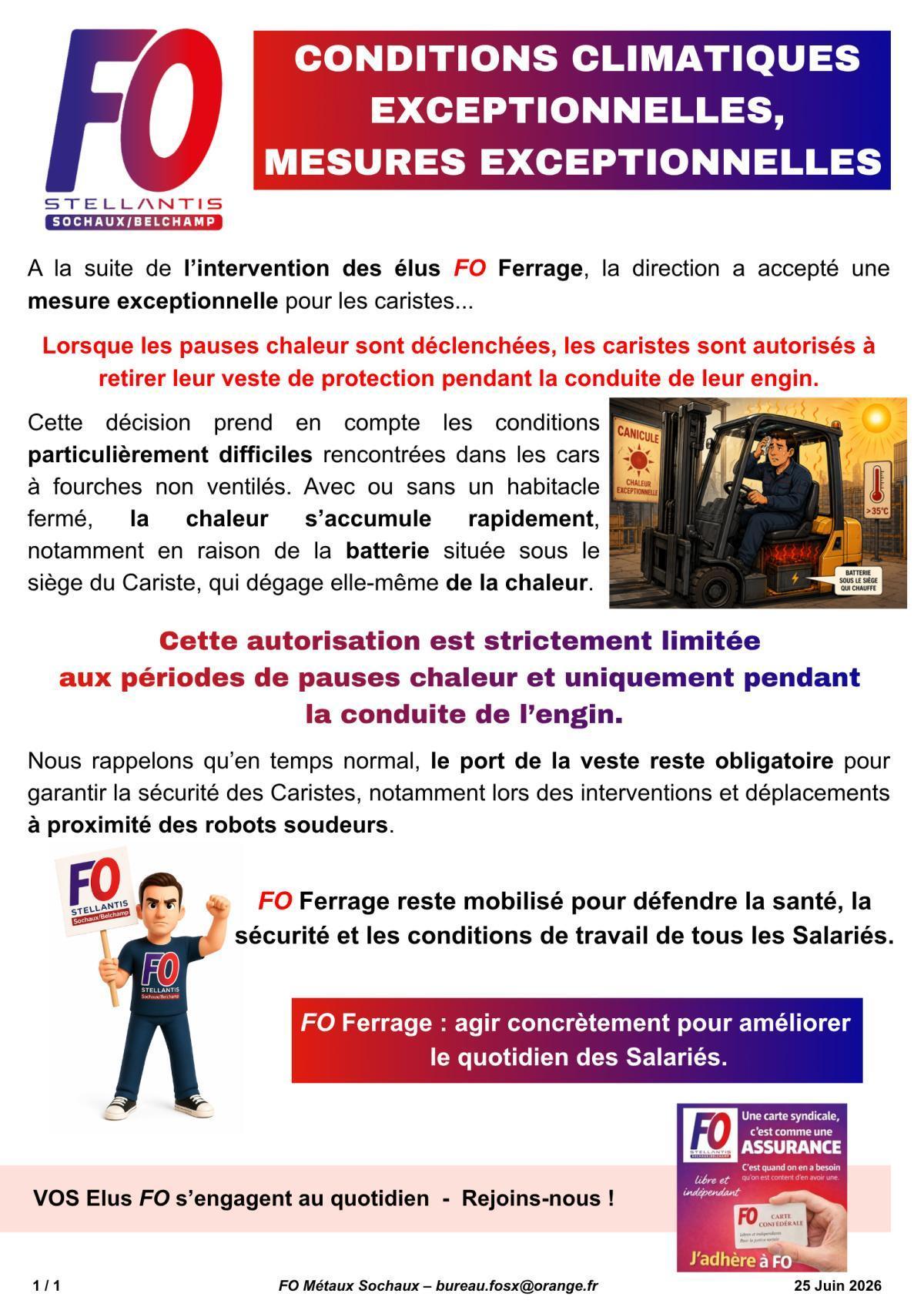 SxBp: ...des avancées FO au ferrage ✊