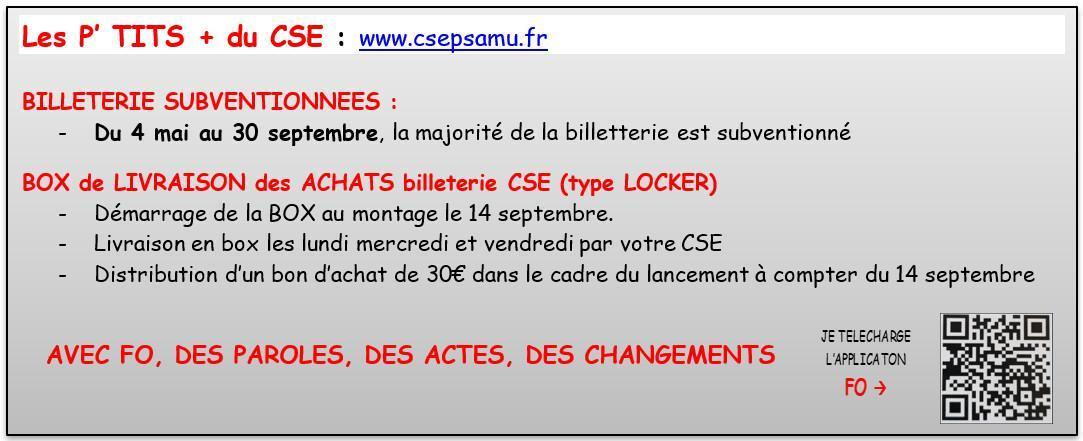 MU: CSE EXTRAORDINAIRE D'AOUT 2026