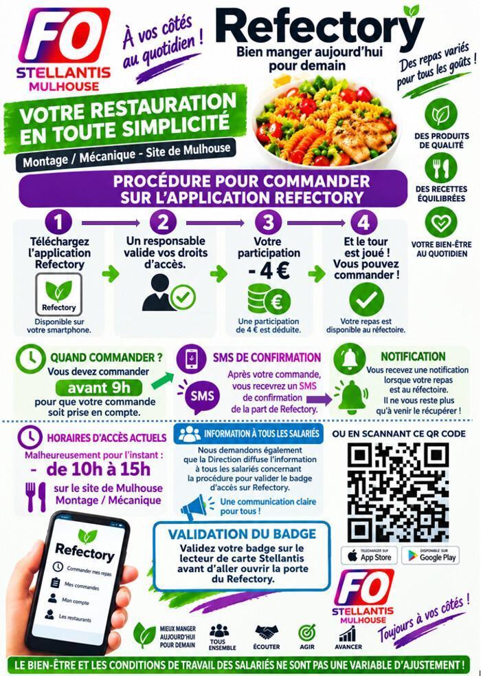 MU: REFECTORY - FO VOUS DIT COMMENT FAIRE...