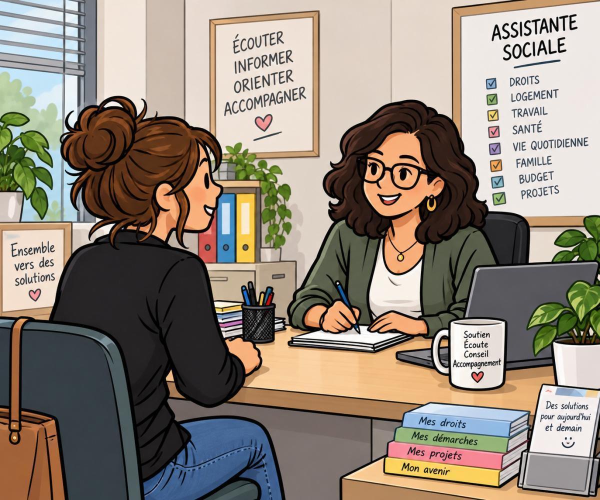 Calendrier des assistantes sociales et VITALI de SEPTEMBRE