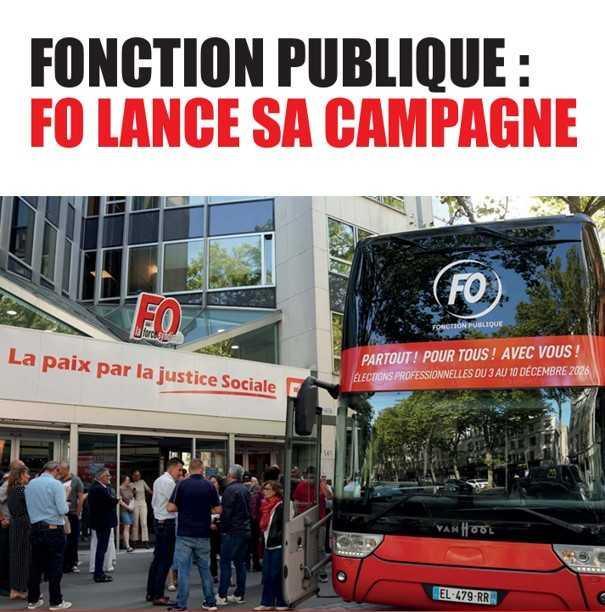 CONFEDERATION FO -> CAMPAGNE FONCTION PUBLIQUE : C’EST PARTI! CONFEDERATION FO -> CAMPAGNE FONCTION PUBLIQUE : C’EST PARTI!