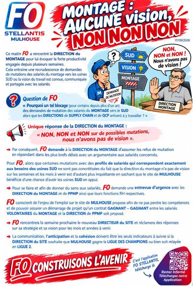 MU: MONTAGE - MUTATIONS - AUCUNE VISION - NON NON NON