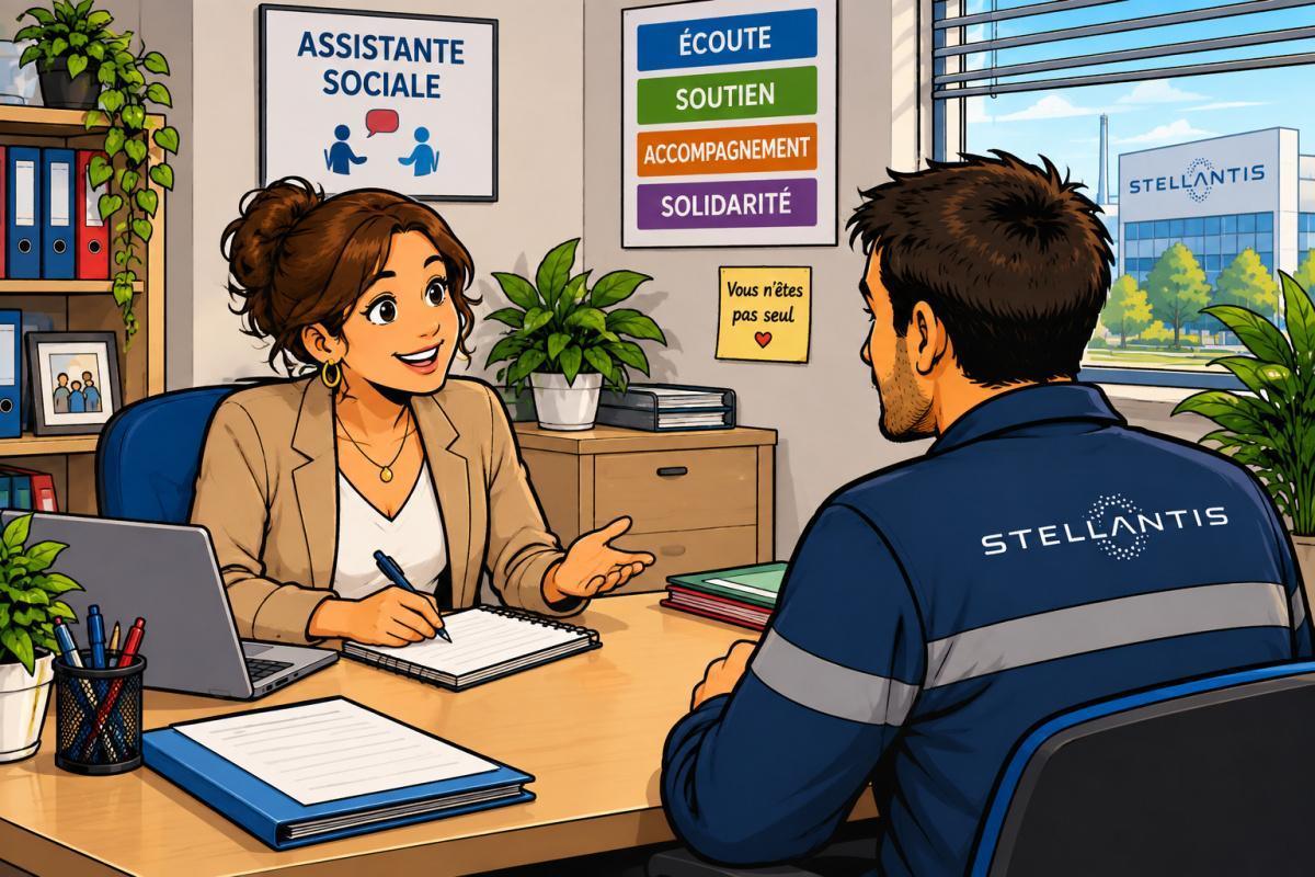 Calendrier des assistantes sociales et VITALI d'OCTOBRE