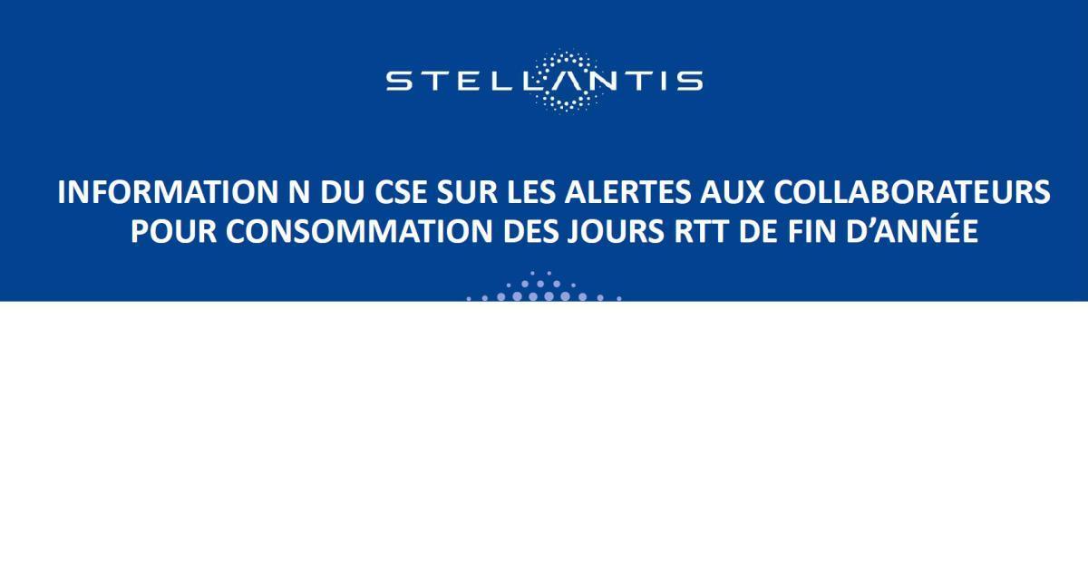 Quelques données et infos suite au CSE du 29 Septembre 2026