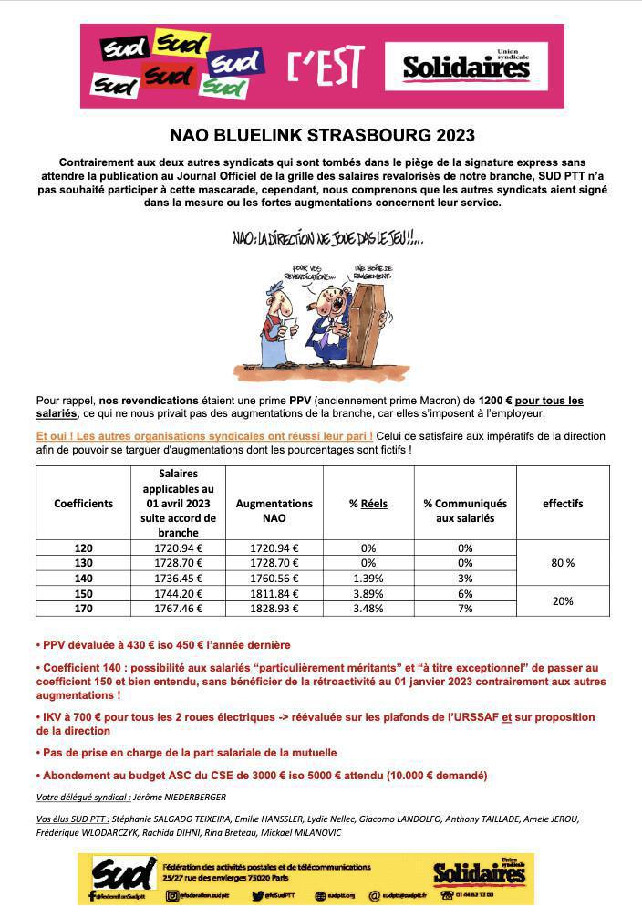 NAO BLUELINK STRASBOURG 2023 NAO BLUELINK STRASBOURG 2023
