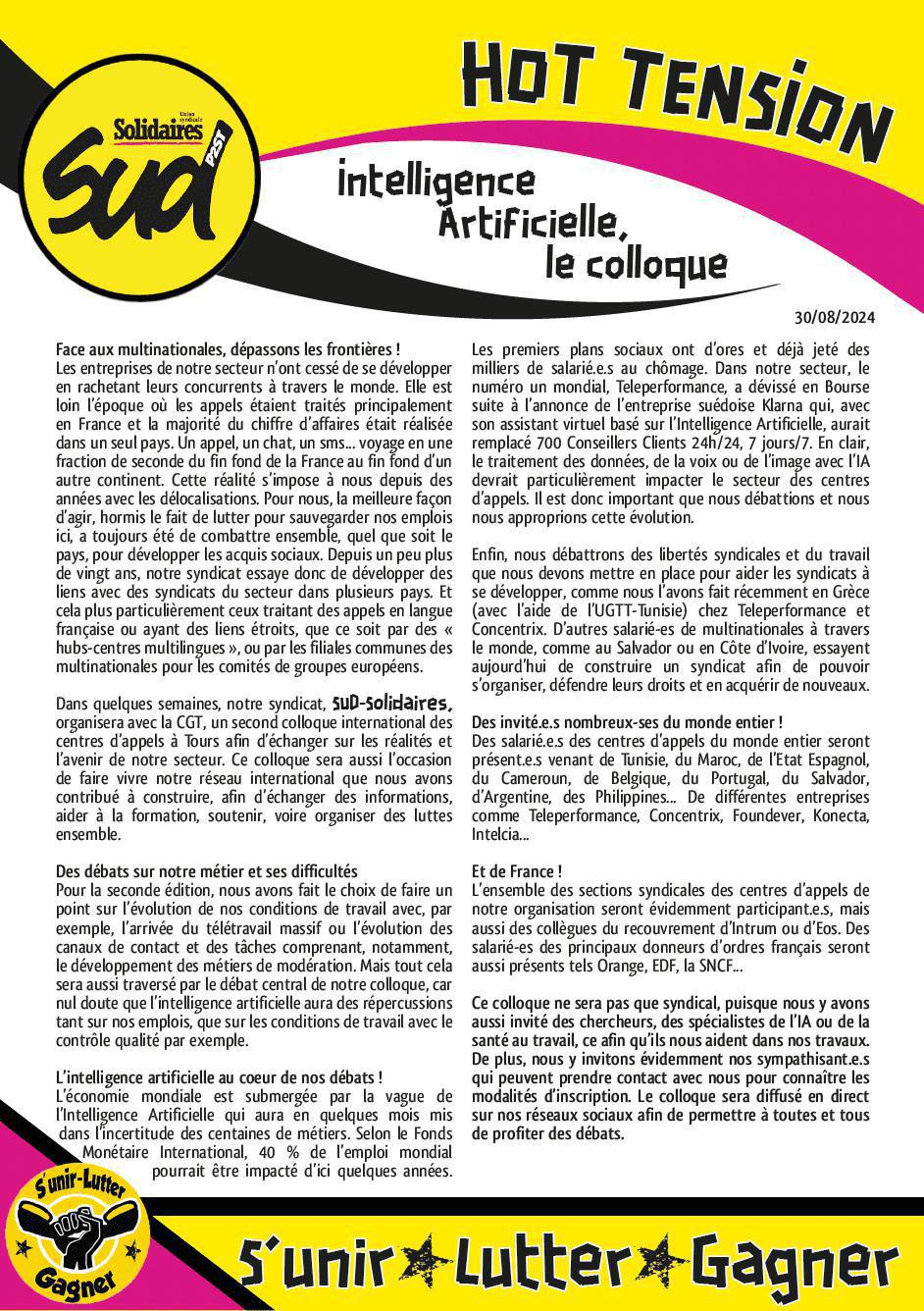 Le nouveau Hot Tension vient de sortir ! Le nouveau Hot Tension vient de sortir !