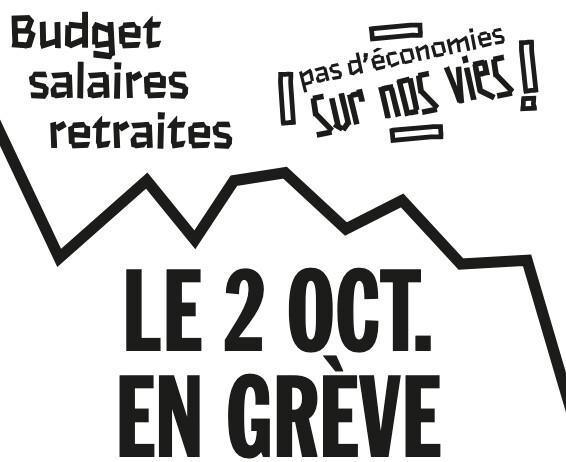 Tract SUD-Solidaires P2ST Grève 2 octobre
