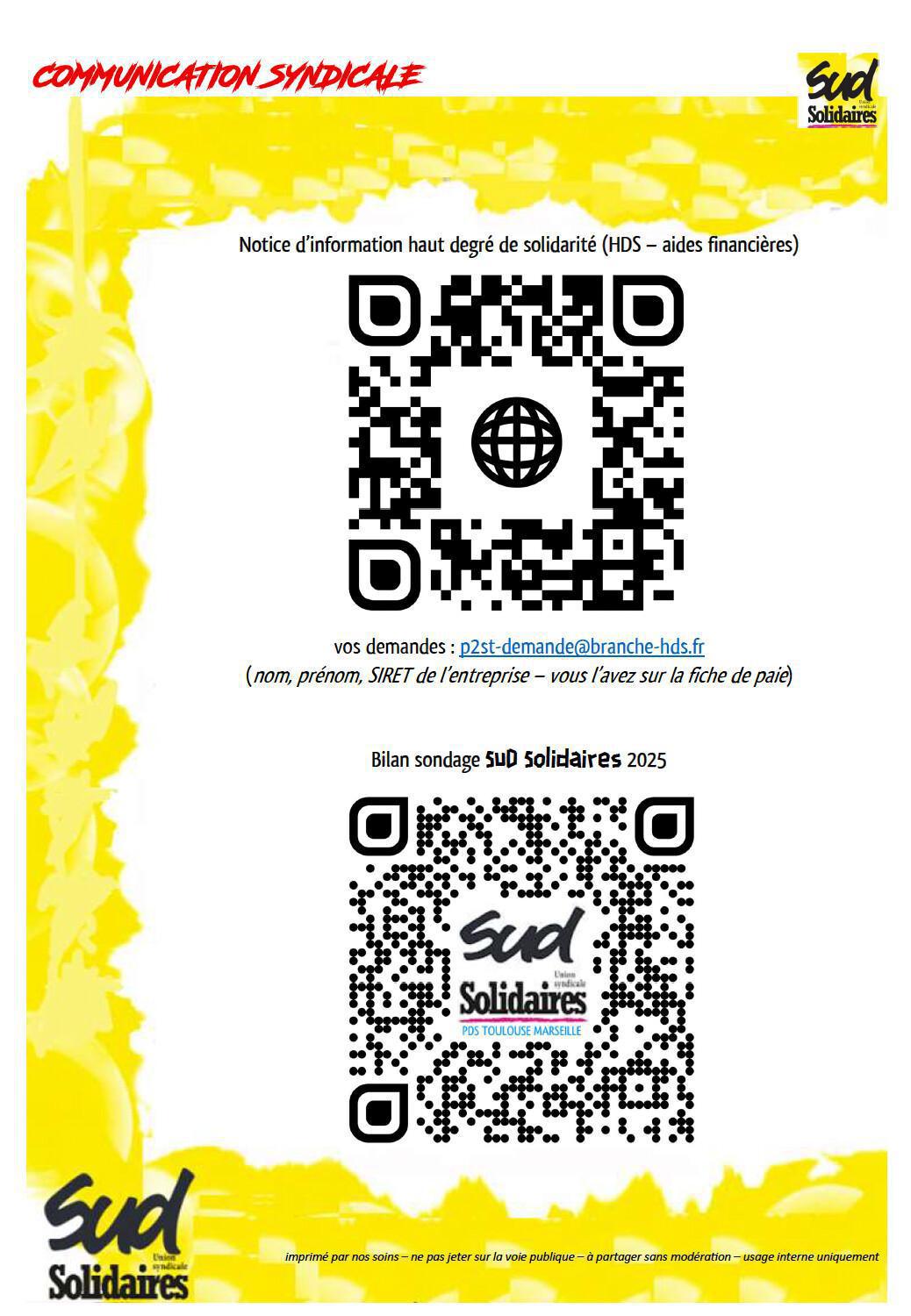 retour de notre enquête sur la santé au travail 