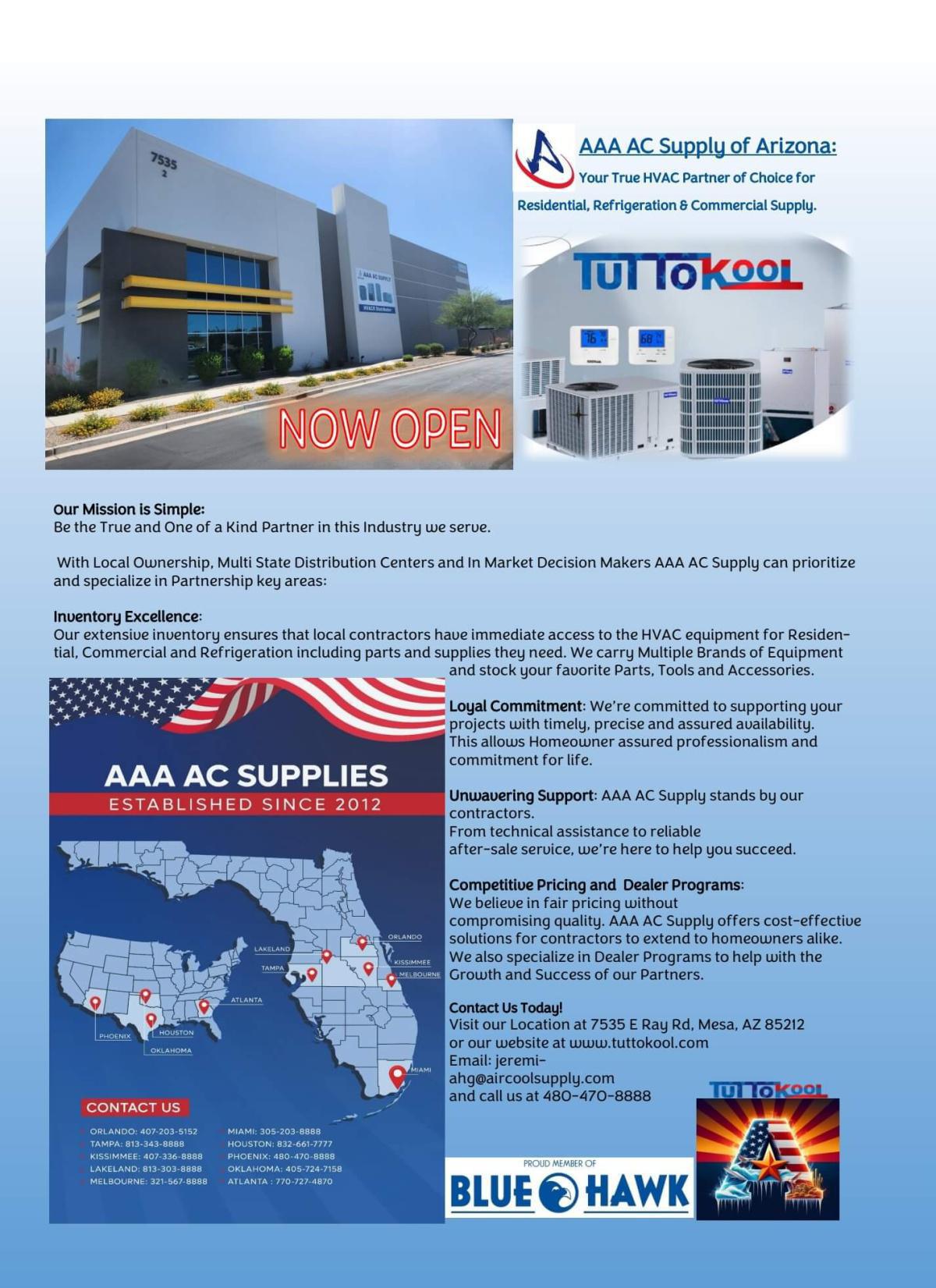 AAA AC Supply of Arizona - Mesa