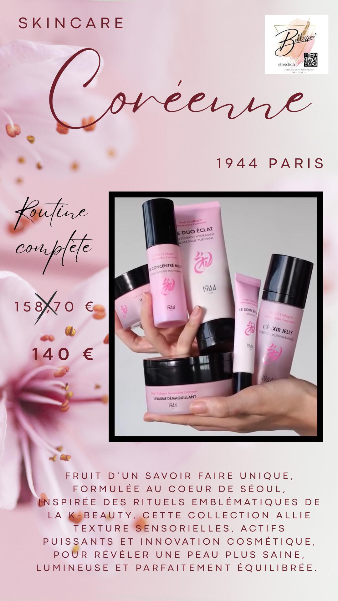 Skincare Coréenne 1944 Paris