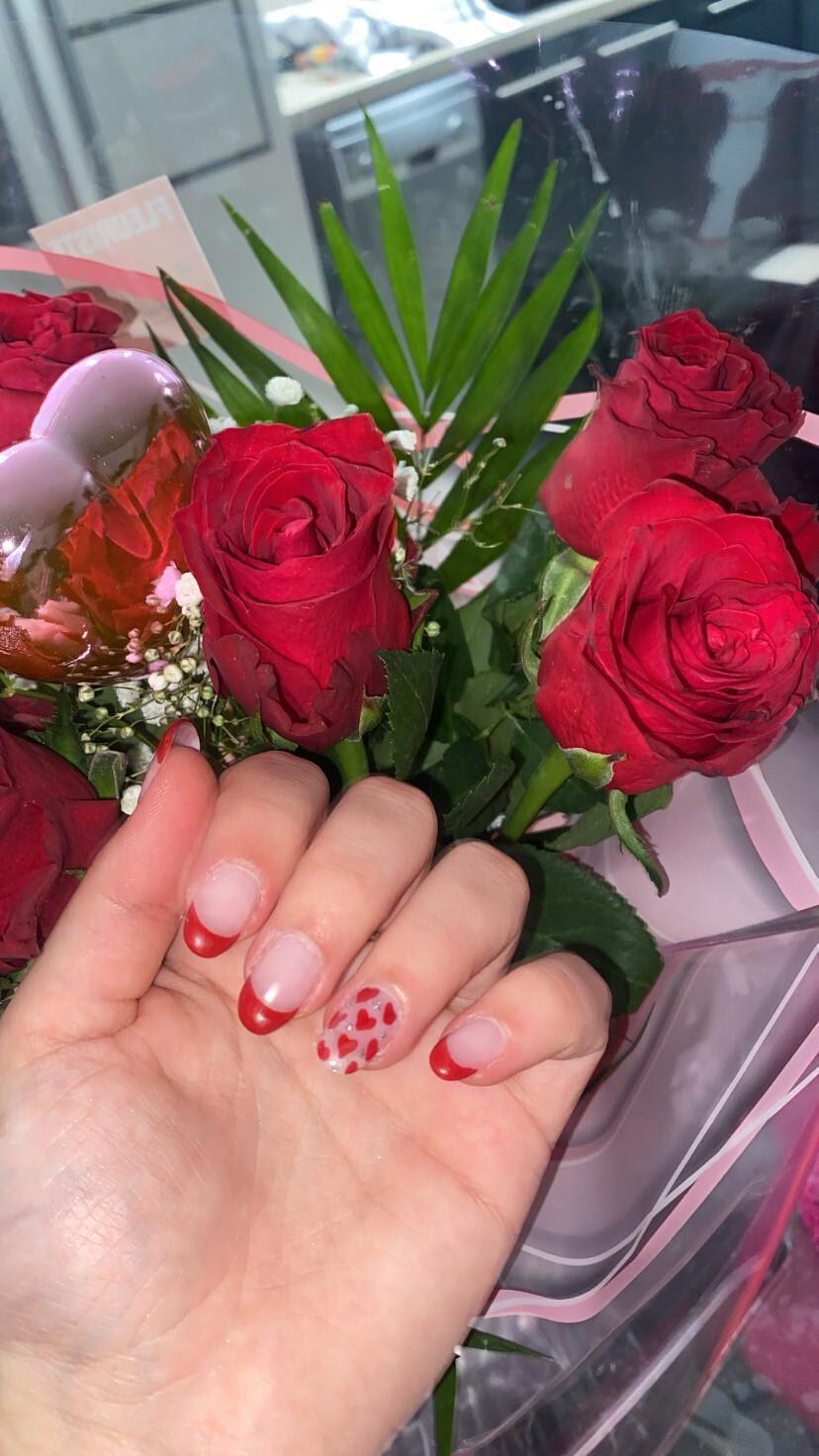 Pose en gel Saint Valentin
