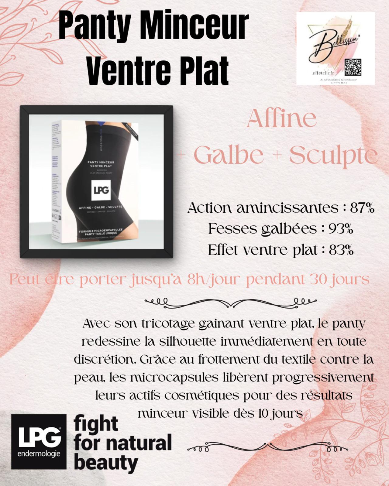 LPG panty minceur ventre plat