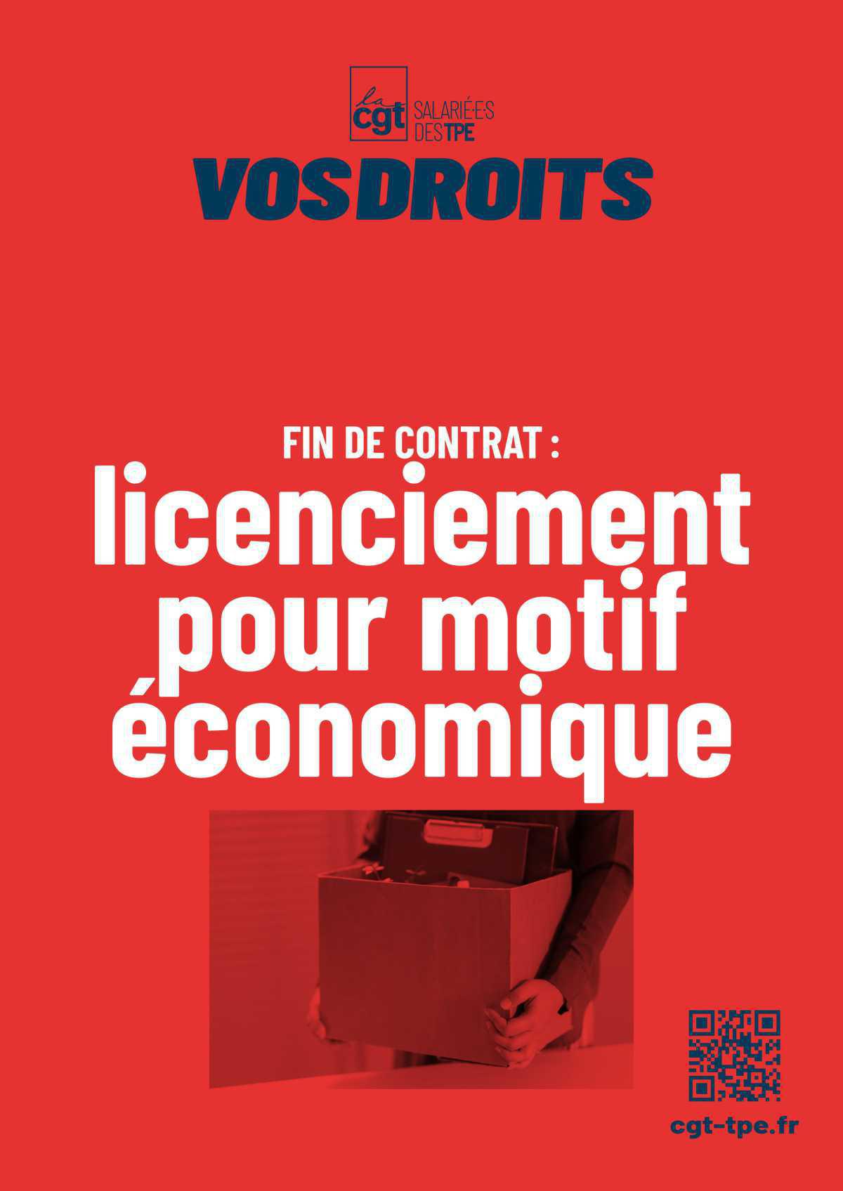 Licenciement motif économique