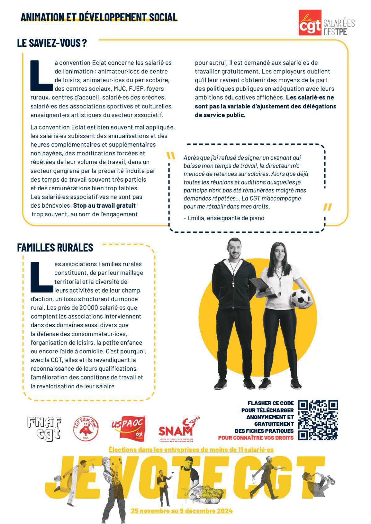 Animation et développement social