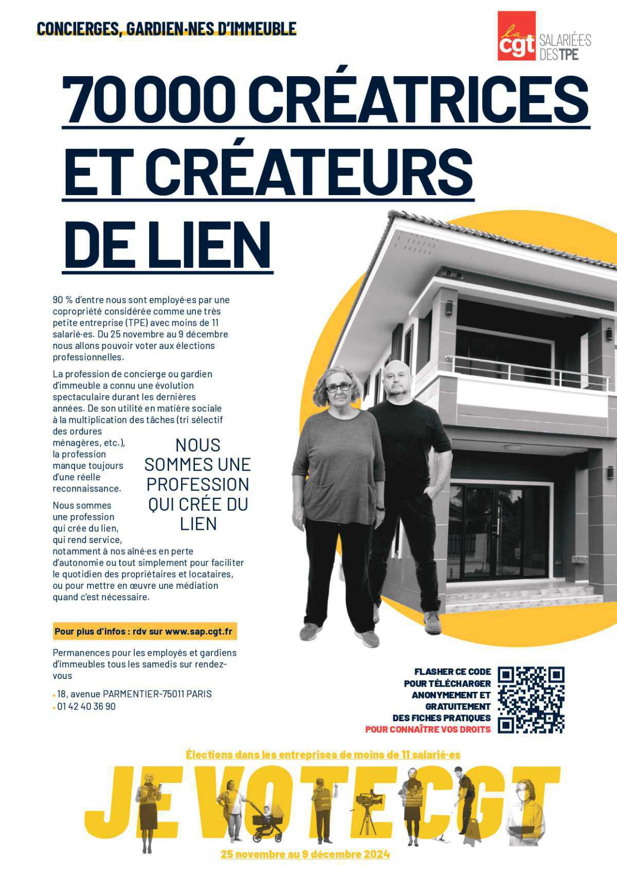 Concierges, gardien.es d'immeuble