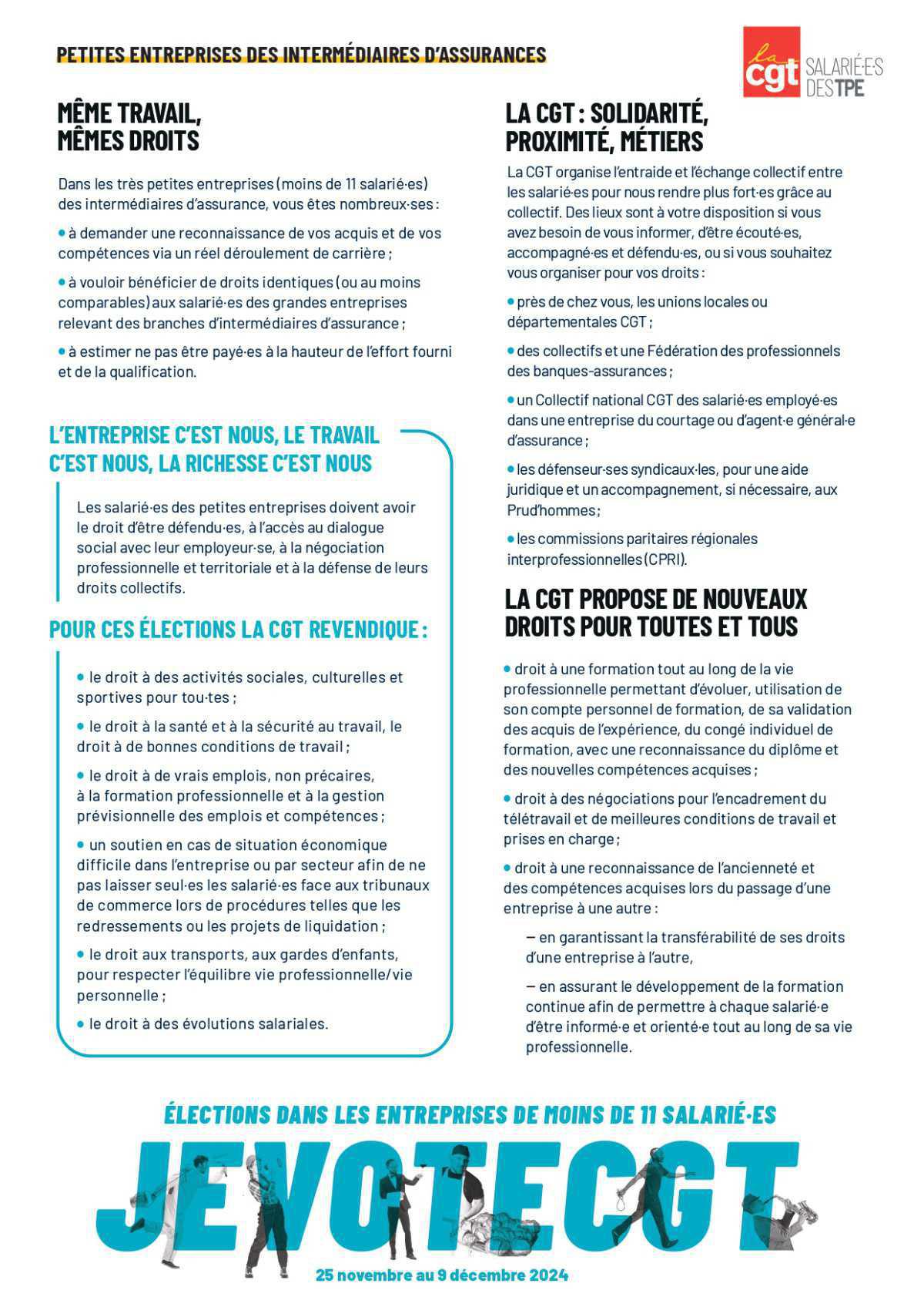 Petites entreprises des intermédiaires d'assurances