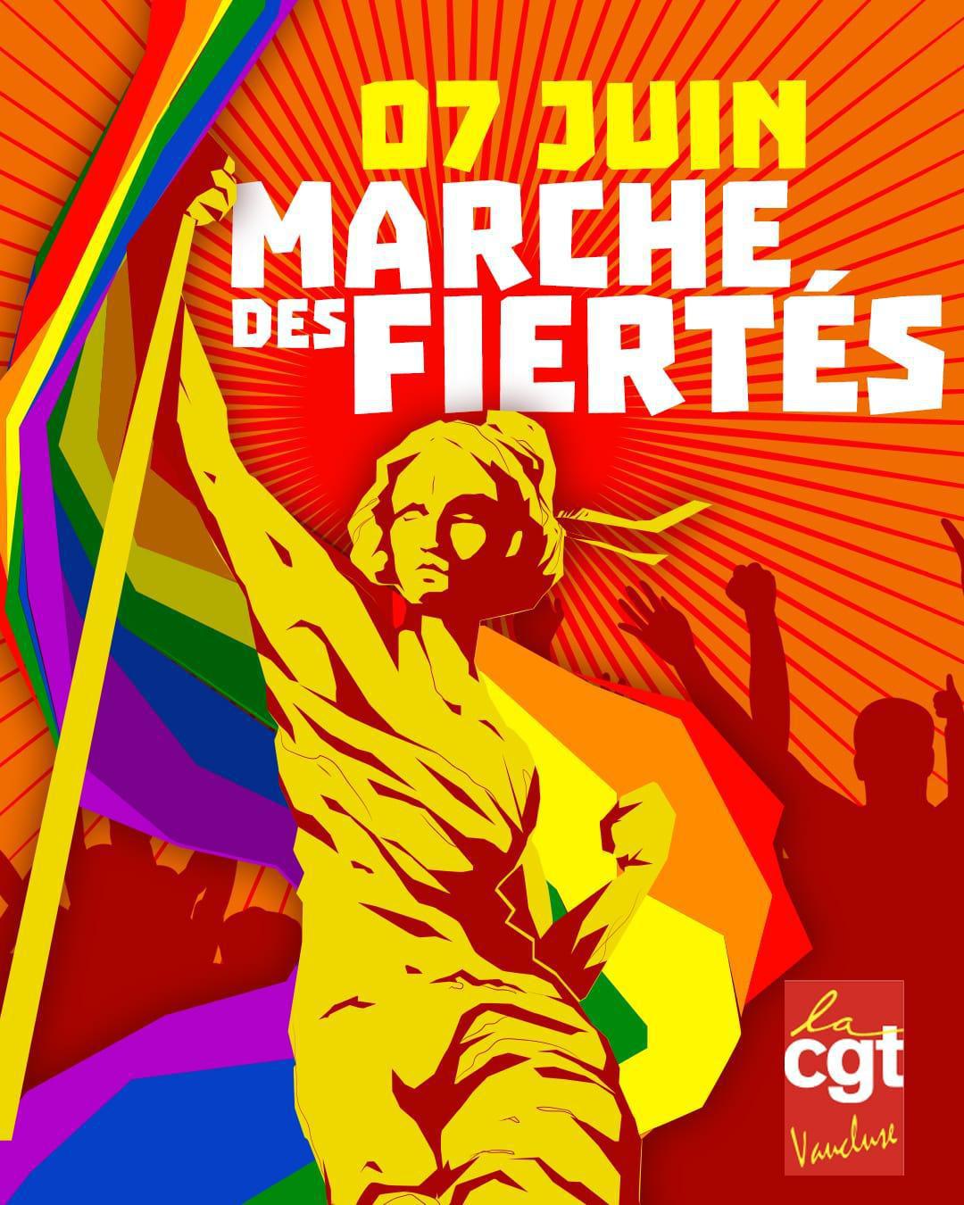 Marche des fiertés à Avignon - Samedi 7 juin 2025 Marche des fiertés à Avignon - Samedi 7 juin 2025