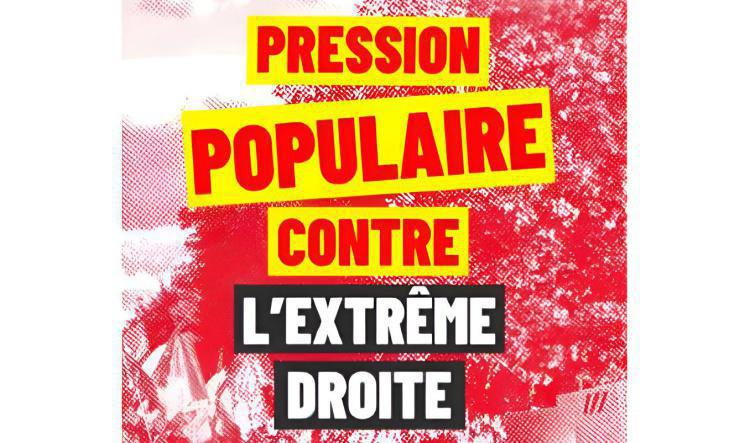 Prise de parole de la Secrétaire de l'UD CGT 84 contre les idées d'extrême droite