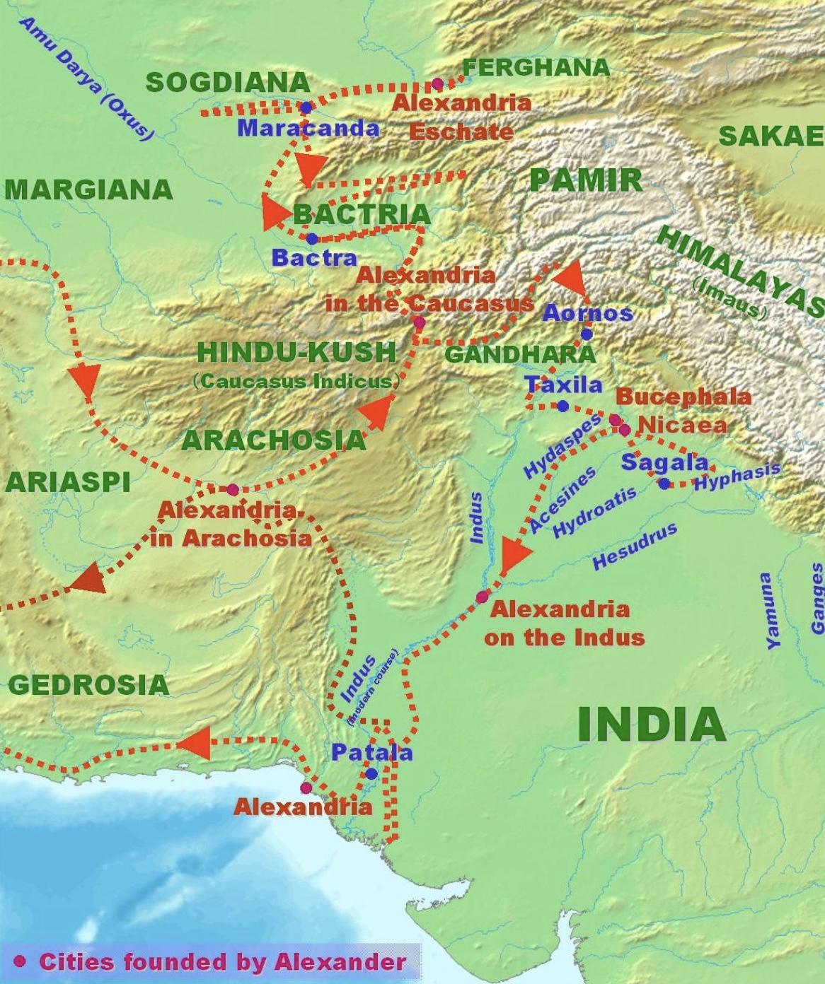La conquête de l'Inde