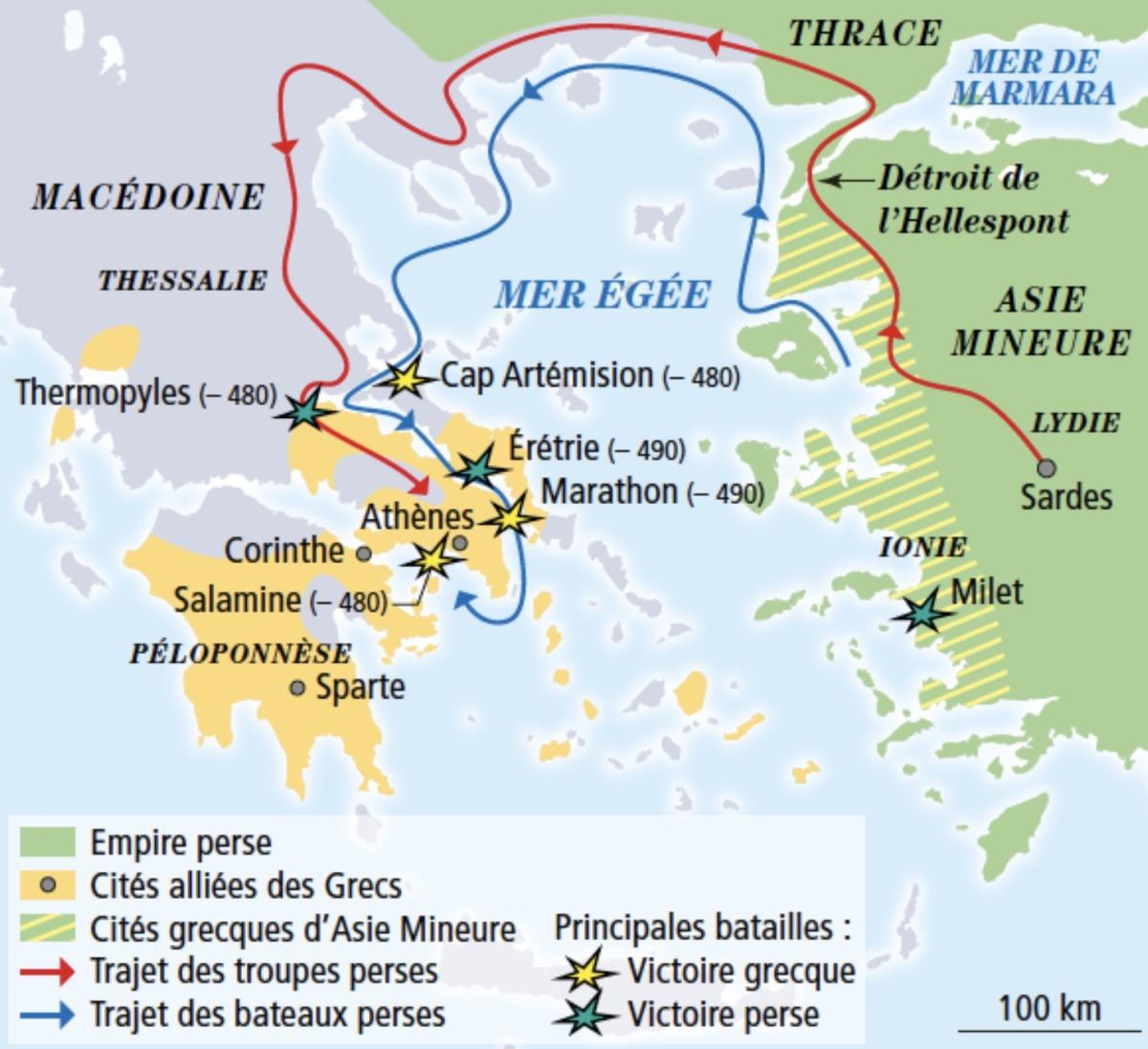 Les guerres Médiques (500-479) Les guerres Médiques (500-479)