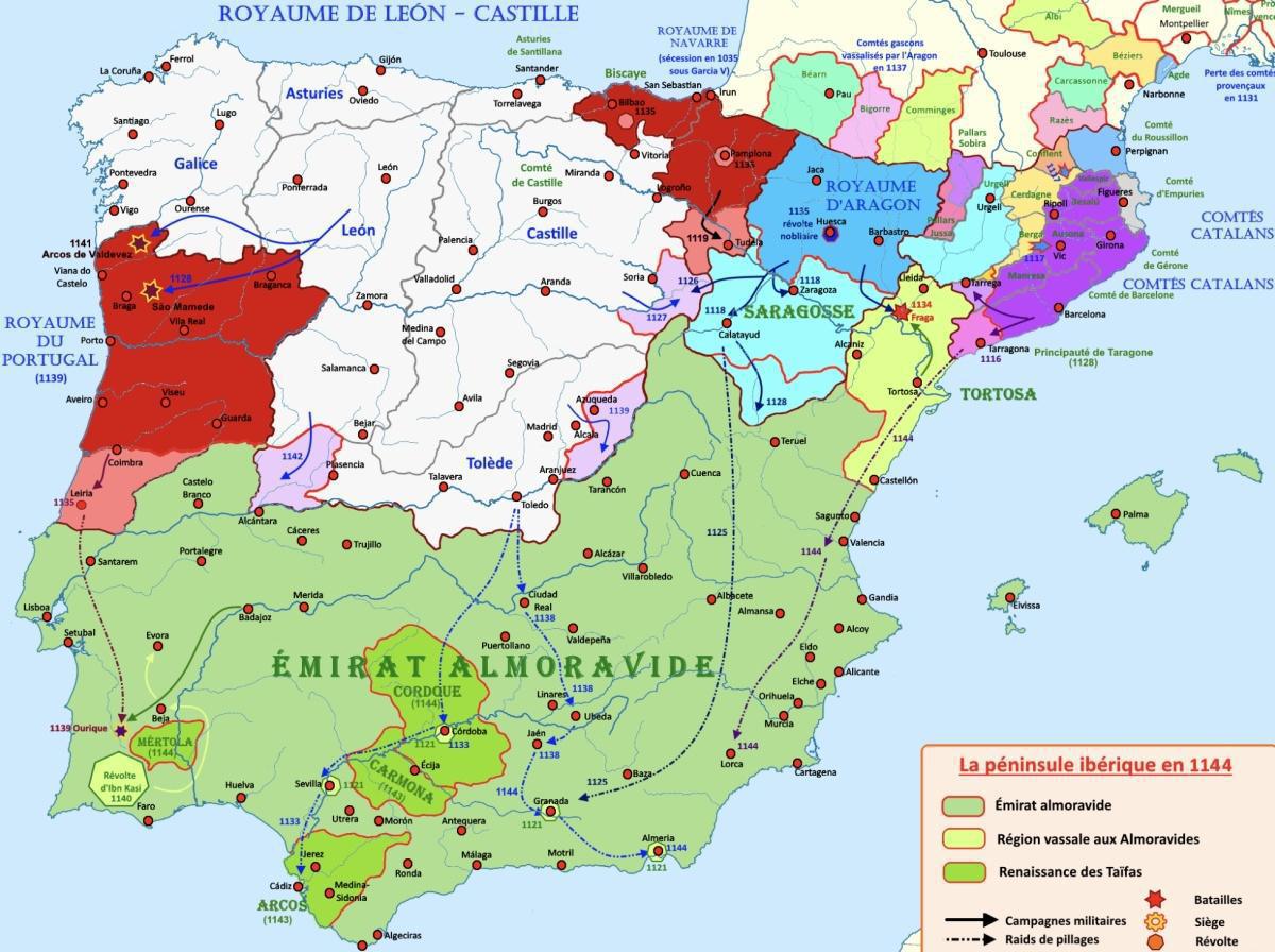 La Reconquista s’Affirme (1030-1130) La Reconquista s’Affirme (1030-1130)