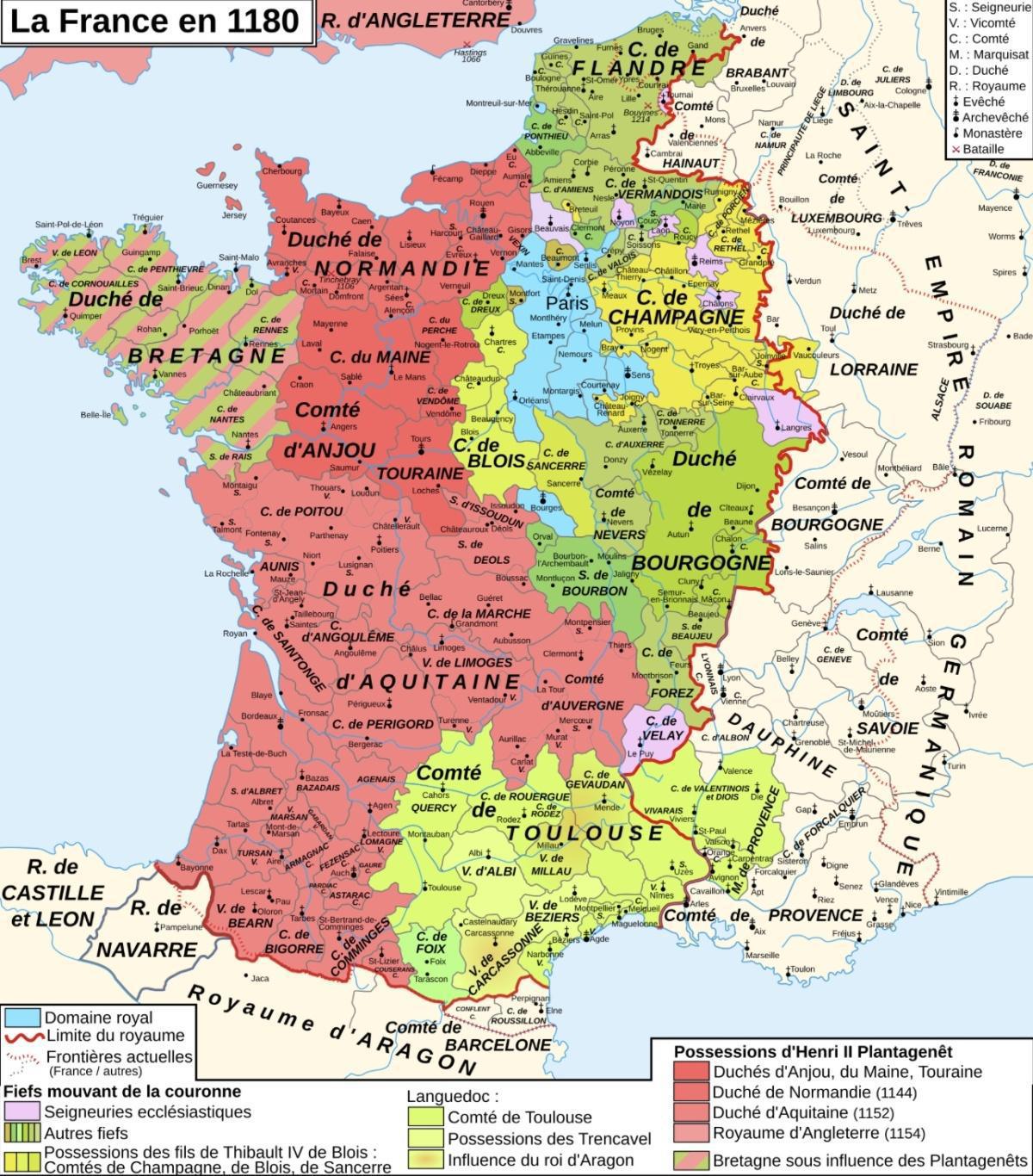 La reconquête de la Normandie par Philippe Auguste