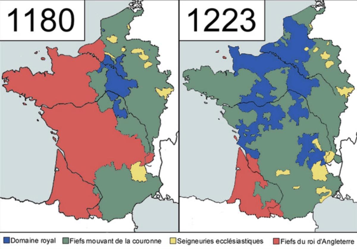 La reconquête de la Normandie par Philippe Auguste