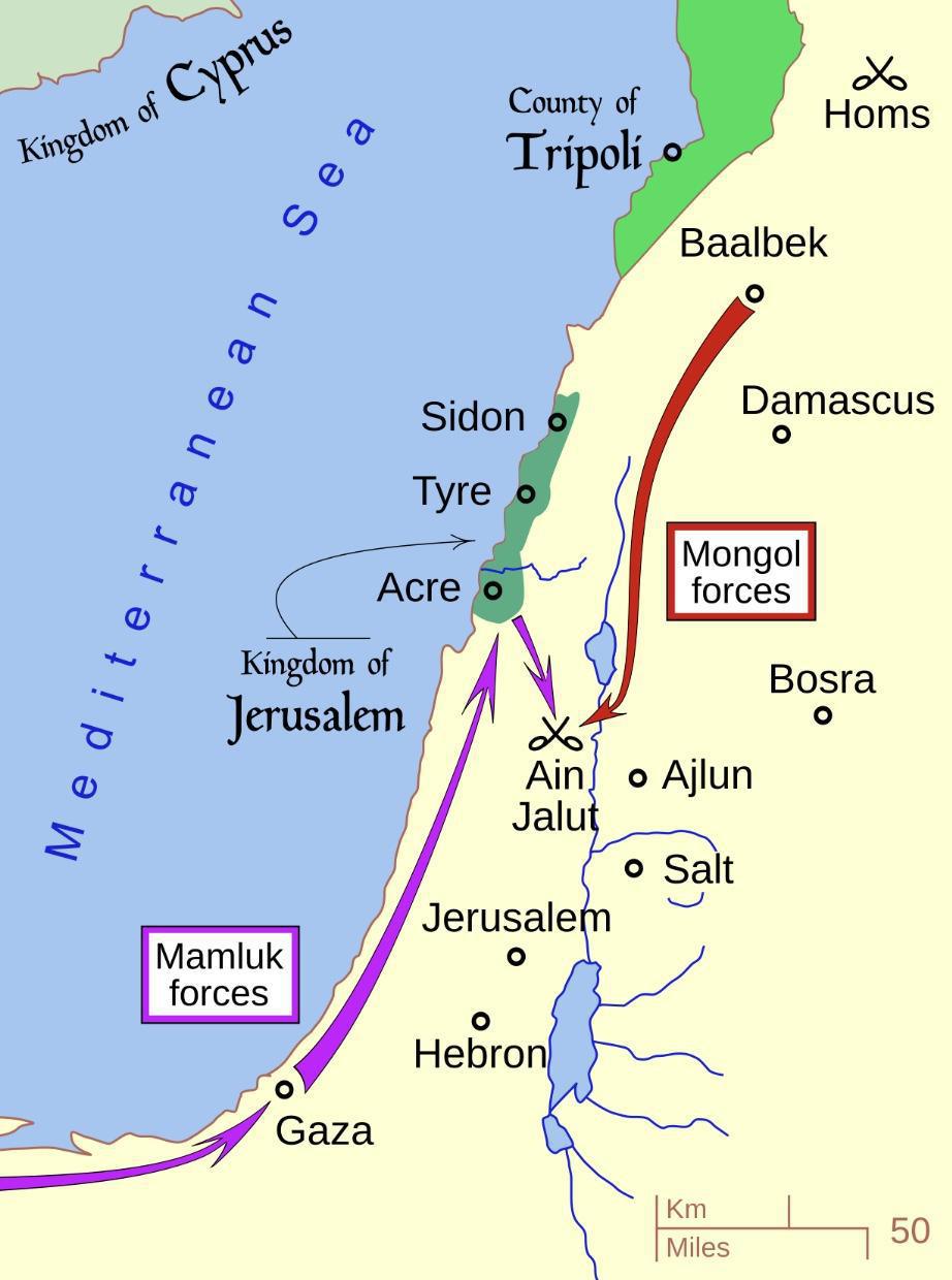 Les Invasions Mongoles en Syrie (1244–1303)