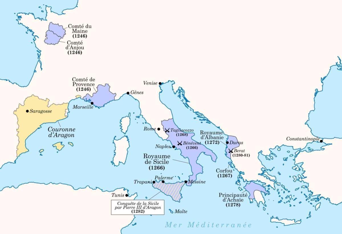 Les Vêpres siciliennes : la fin de la Sicile Angevine