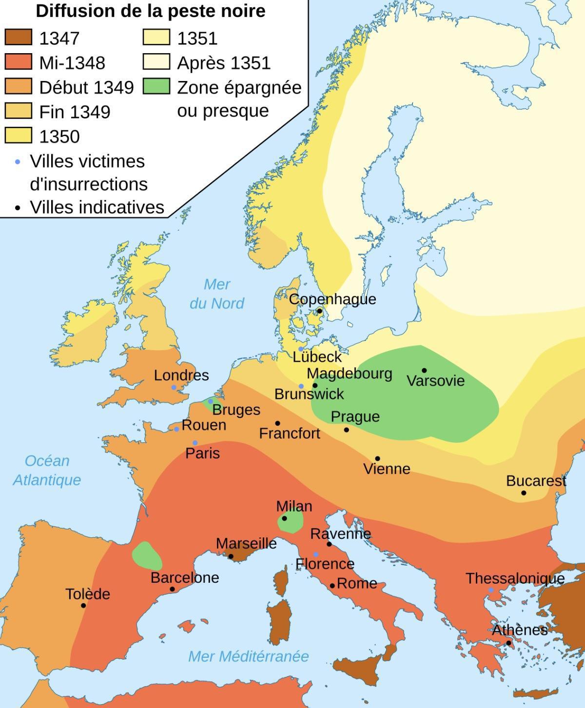 La Peste Noire (1347-1352) La Peste Noire (1347-1352)