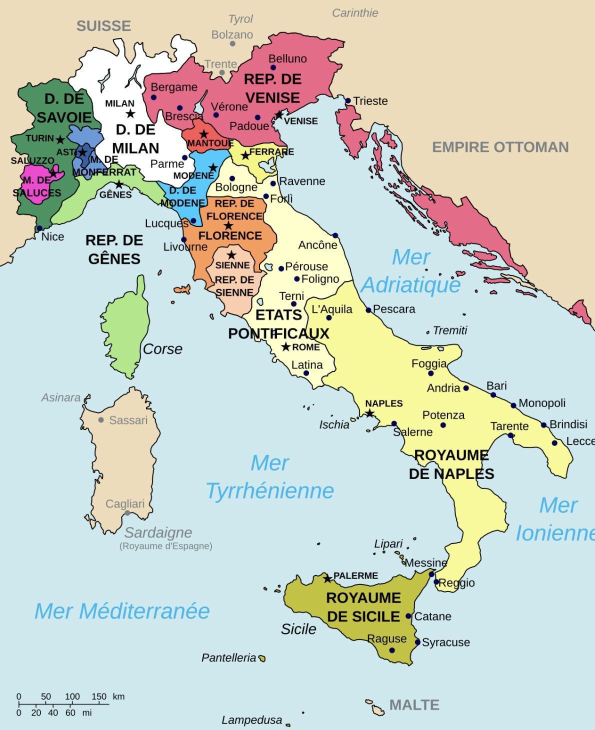 Les Guerres d'Italie Les Guerres d'Italie