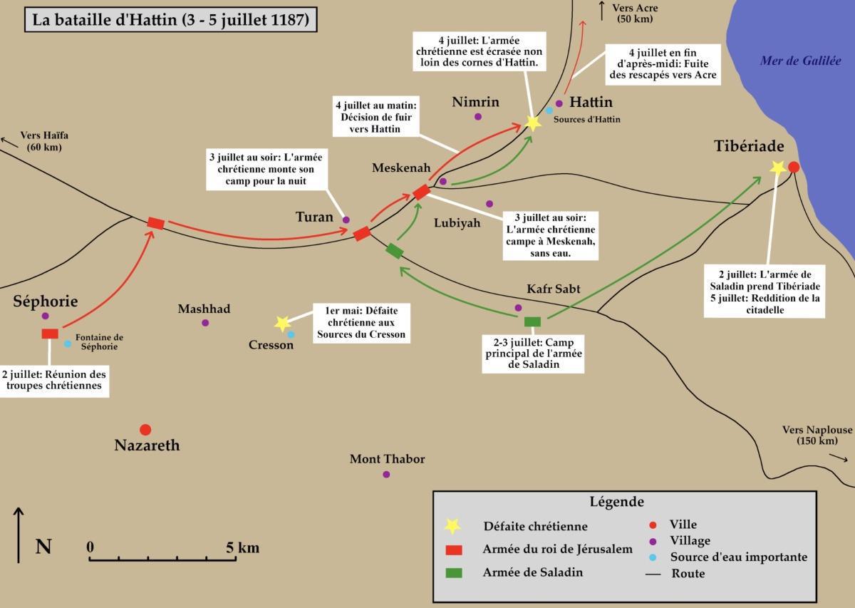 La bataille de Hattin : Le crépuscule du royaume de Jérusalem