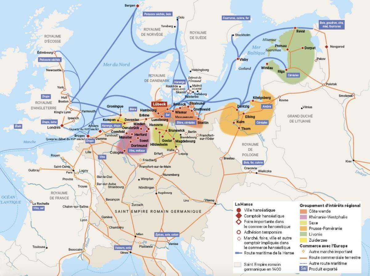 La Hanse : Quand les Ports du Nord Forgèrent un Empire Commercial