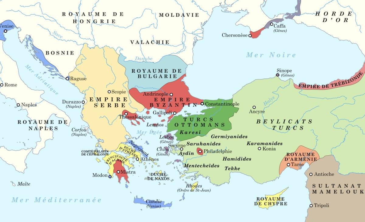 ​ La restauration des Paléologues (1261-1453) : Le lent crépuscule de Byzance