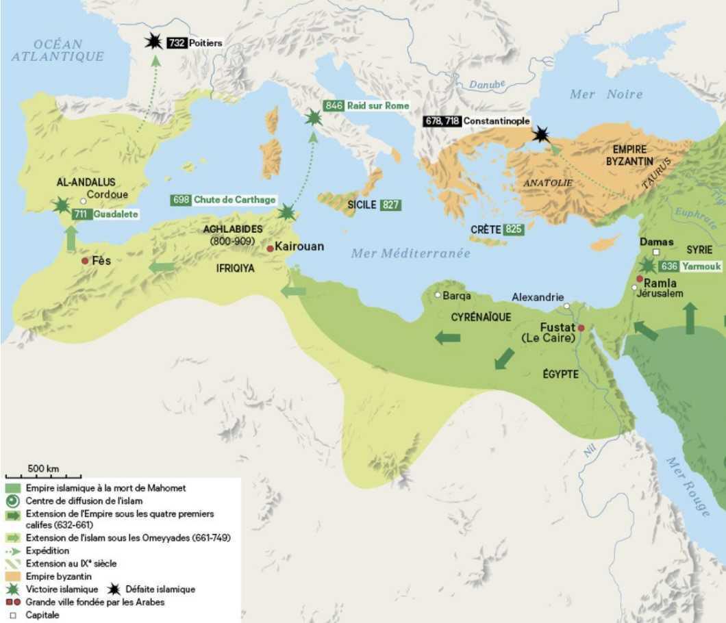 La conquête de l’Égypte et de l’Afrique du Nord La conquête de l’Égypte et de l’Afrique du Nord