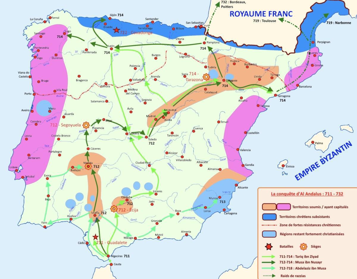 la conquête arabo-musulmane de l’Espagne la conquête arabo-musulmane de l’Espagne