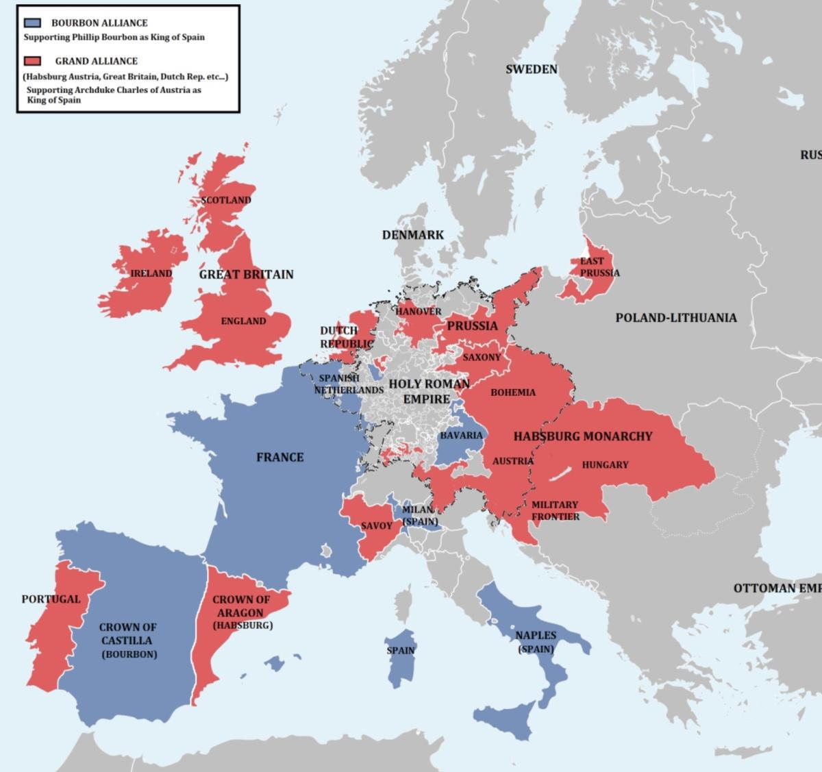  La Guerre de Succession d’Espagne