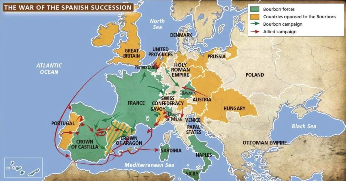 La Guerre de Succession d’Espagne La Guerre de Succession d’Espagne