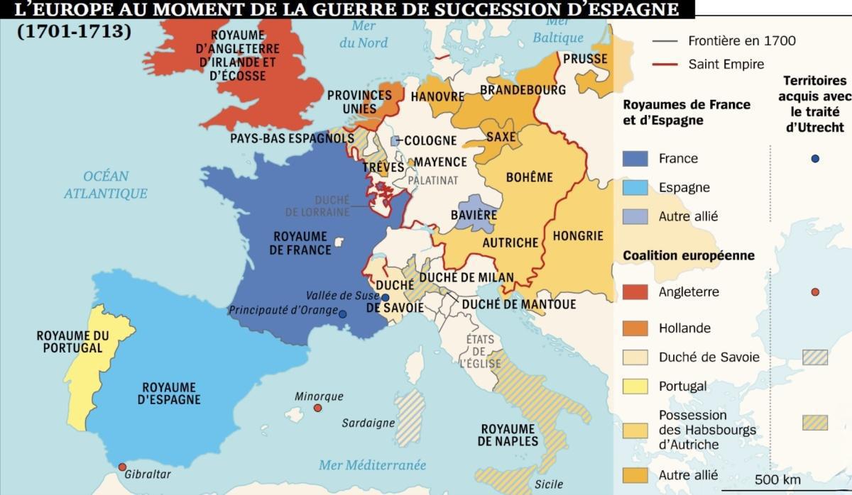  La Guerre de Succession d’Espagne
