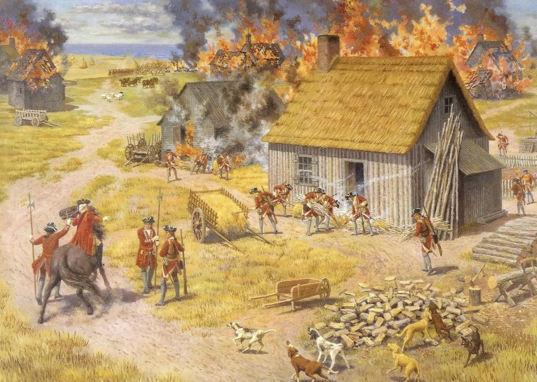 La Déportation des Acadiens La Déportation des Acadiens