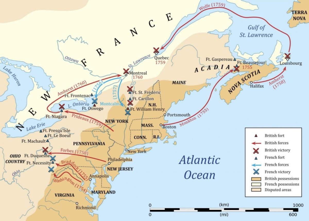 La Guerre de la Conquête (1754-1760) La Guerre de la Conquête (1754-1760)