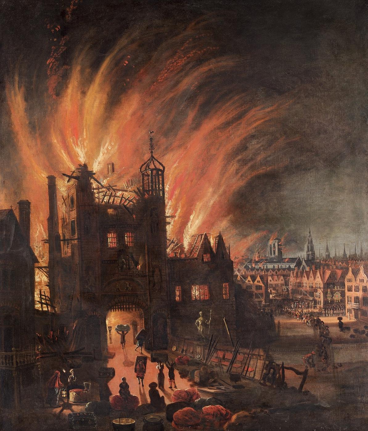 Le Grand Incendie de Londres de 1666