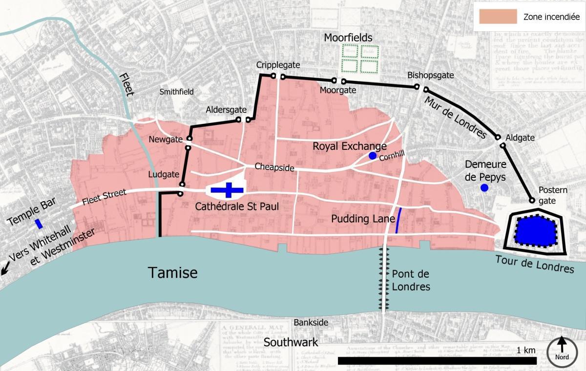 Le Grand Incendie de Londres de 1666 Le Grand Incendie de Londres de 1666