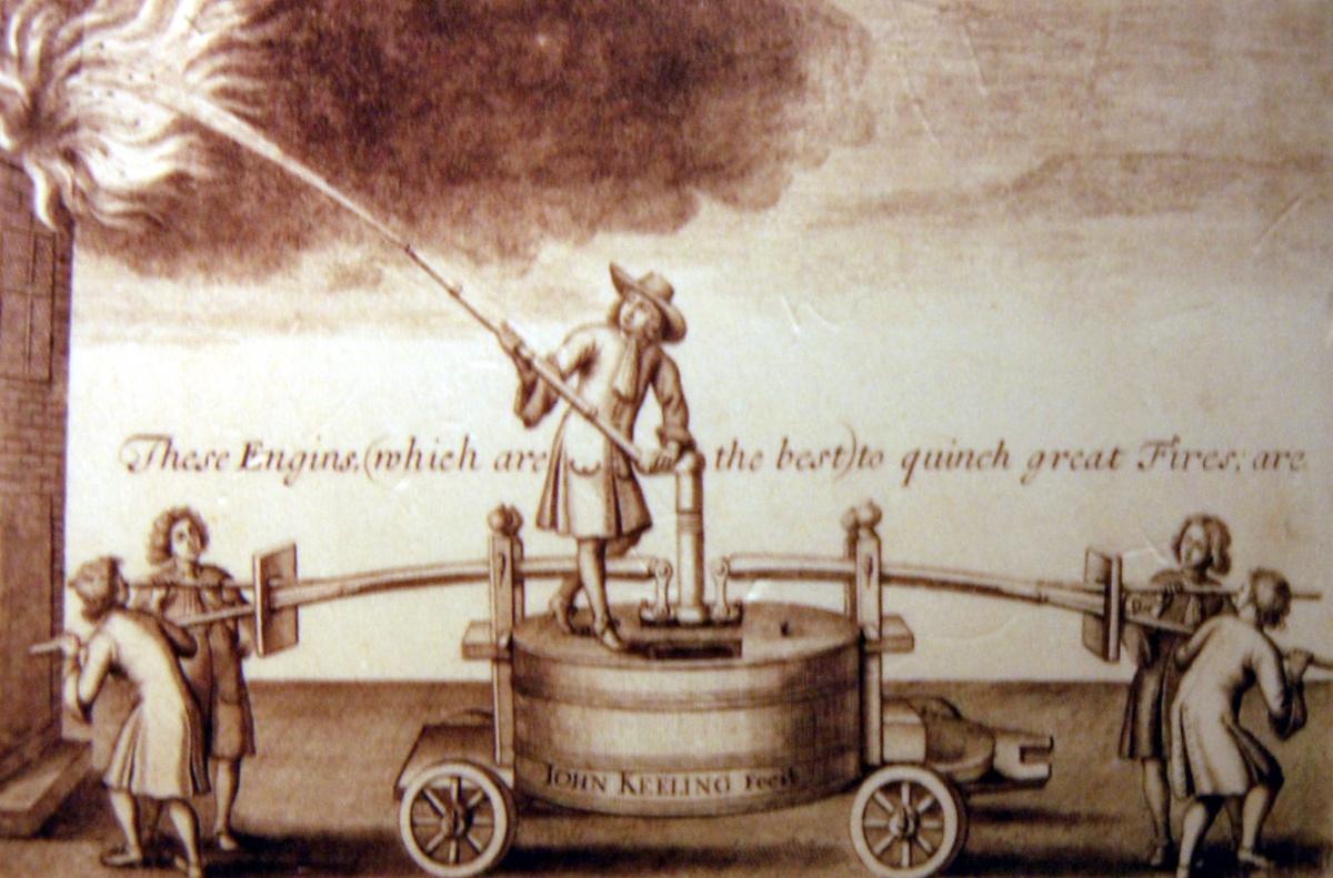 Le Grand Incendie de Londres de 1666