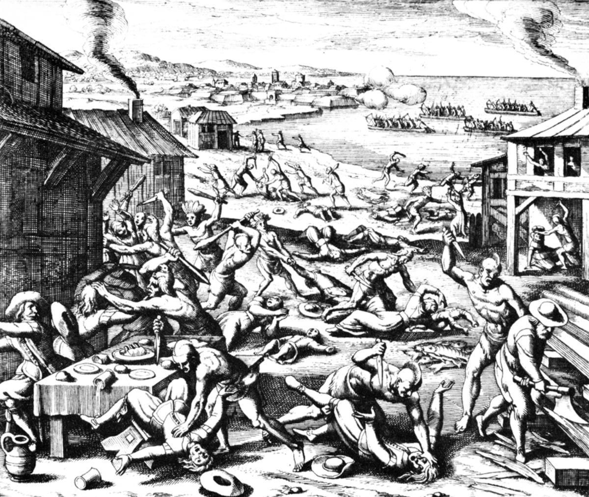 Les guerres anglo-indiennes du XVIIe siècle : Massacres dans le Nouveau Monde Les guerres anglo-indiennes du XVIIe siècle : Massacres dans le Nouveau Monde