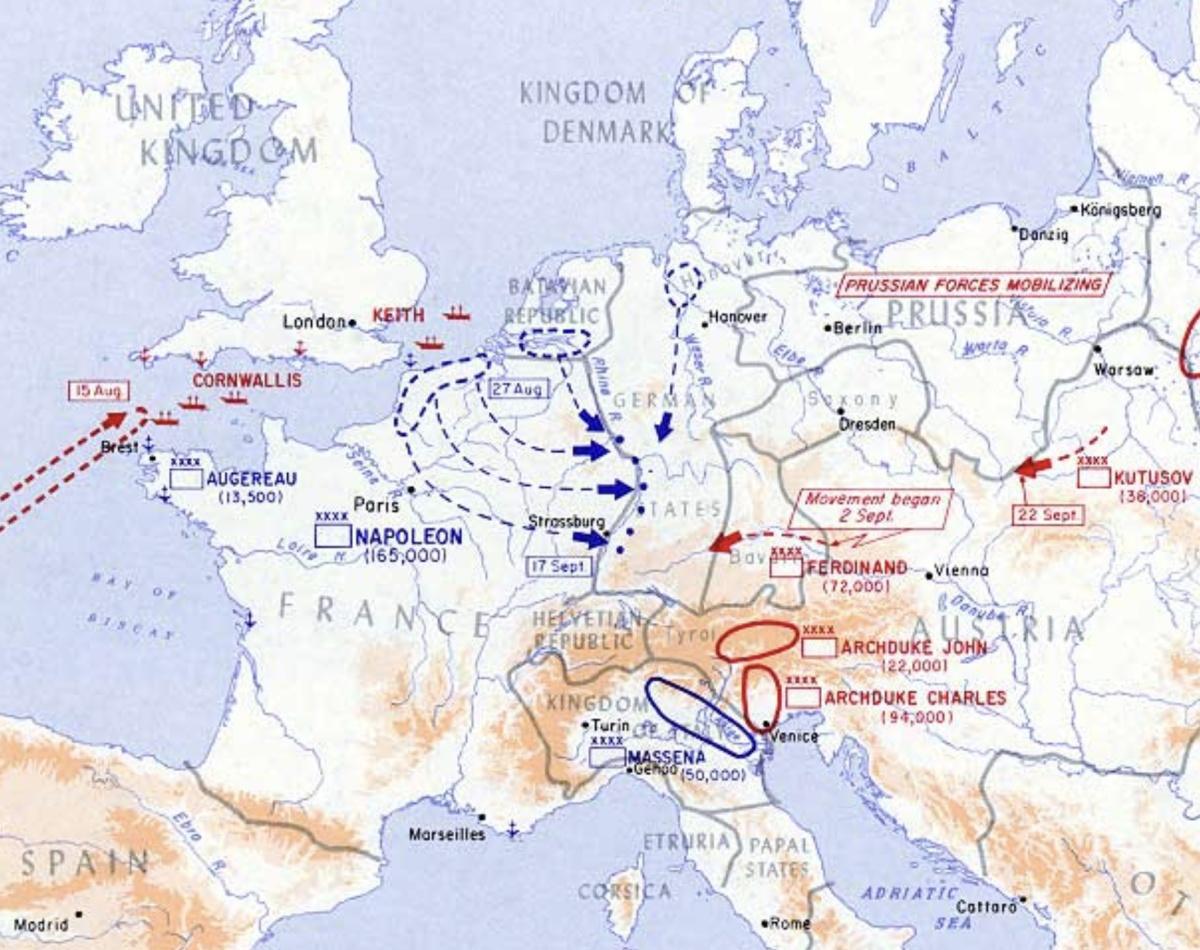 La Guerre de la Troisième Coalition (1803-1805)