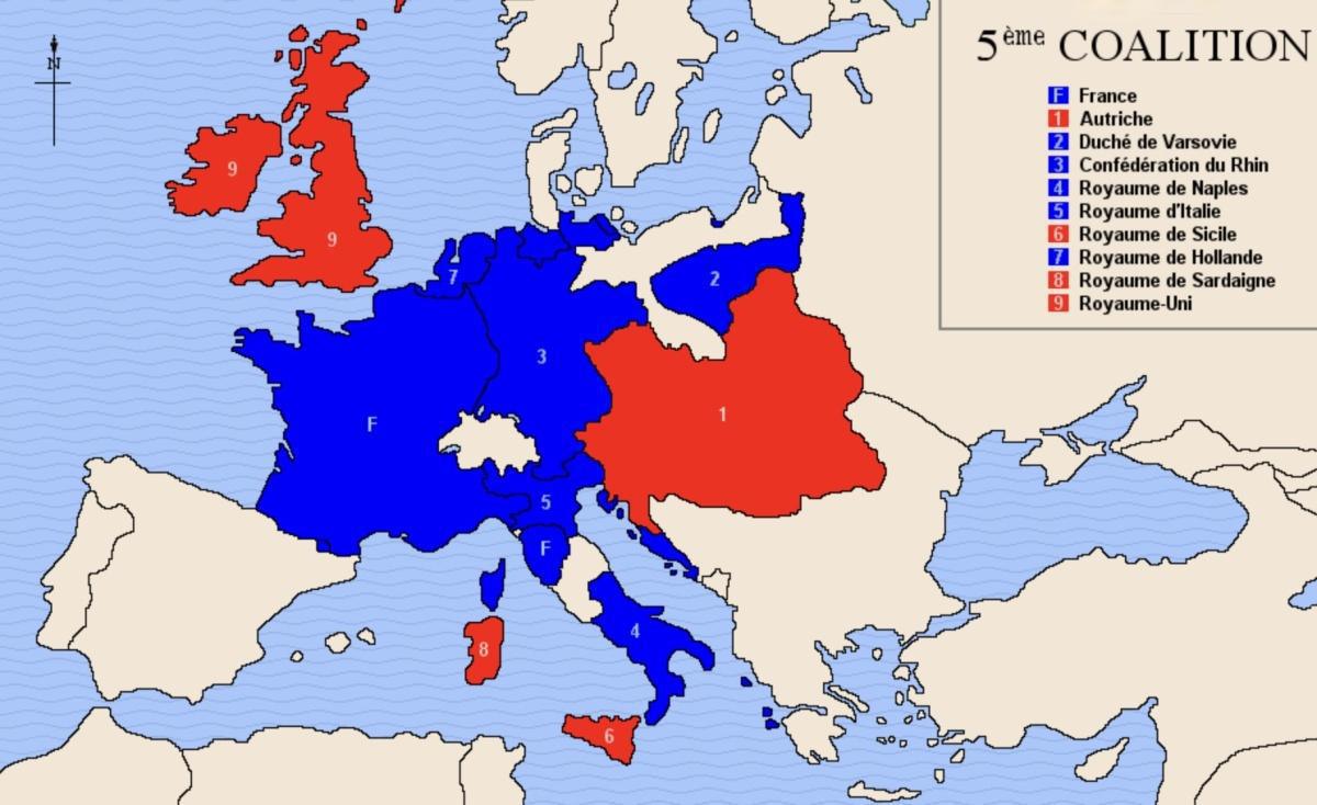La guerre de la Cinquième Coalition (1809)