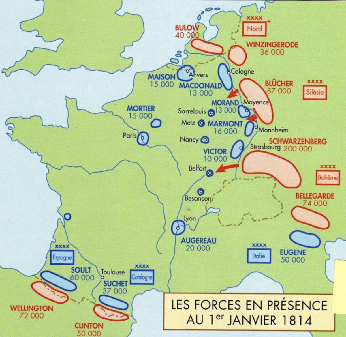 La guerre de la Sixième Coalition (1813-1814)